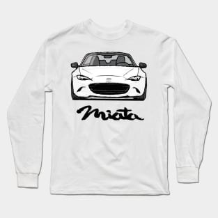 MX5 ND White Long Sleeve T-Shirt